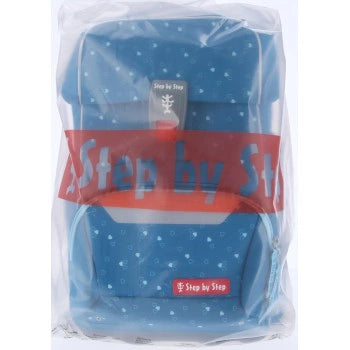 Školní aktovka pro prvňáčky – 4 dílný set, Step by Step BASIS Blue Hearts, AGR