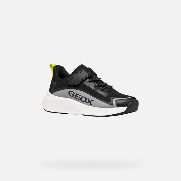 Černé chlapecké tenisky Geox Pro-ran WR J663KA-0FU54-C0017