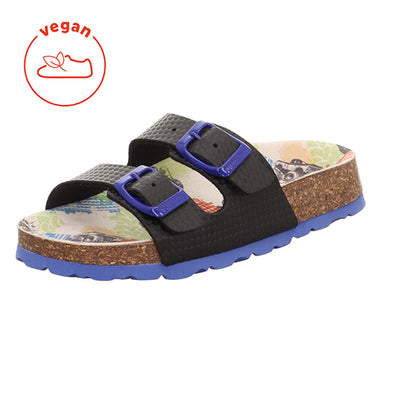 Dětské pantofle Superfit FUSSBETTPANTOFFEL 1-800111-0100