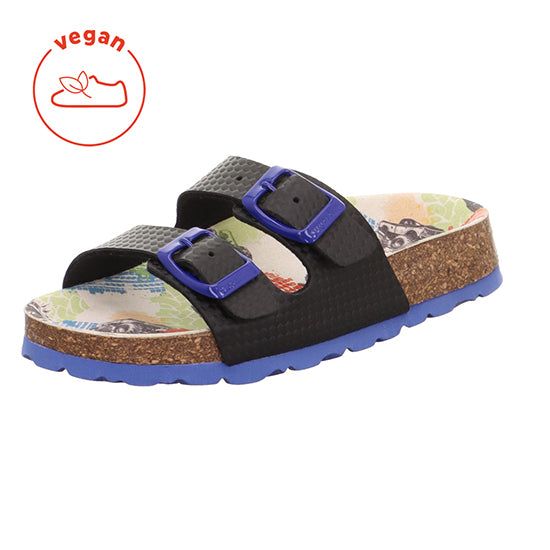 Dětské pantofle Superfit FUSSBETTPANTOFFEL 1-800111-0100