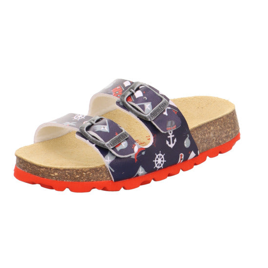 Dětské pantofle Superfit FUSSBETTPANTOFFEL 1-800111-8190