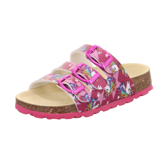 Bačkory Superfit FUSSBETTPANTOFFEL 1-800113-5690