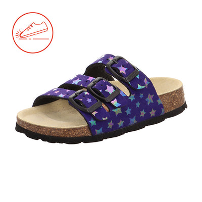Bačkory Superfit FUSSBETTPANTOFFEL 1-800113-8540