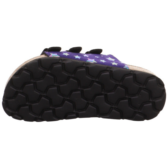 Bačkory Superfit FUSSBETTPANTOFFEL 1-800113-8540