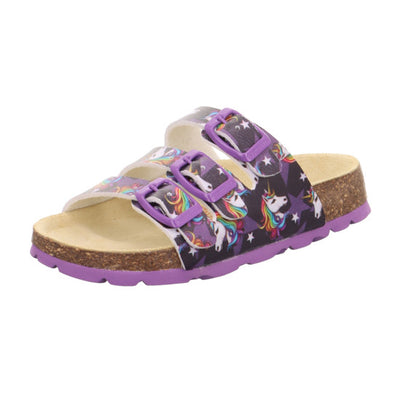 Bačkory Superfit FUSSBETTPANTOFFEL 1-800113-8560