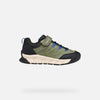 Khaki chlapecké tenisky Geox Flexyper Pro B J66NBC-0MEFU-C3009