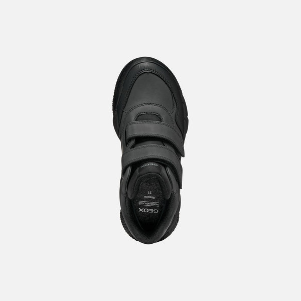 Černá chlapecká kotníková obuv Geox Flexyper Pro B J66NBA-0MEFU-C9999