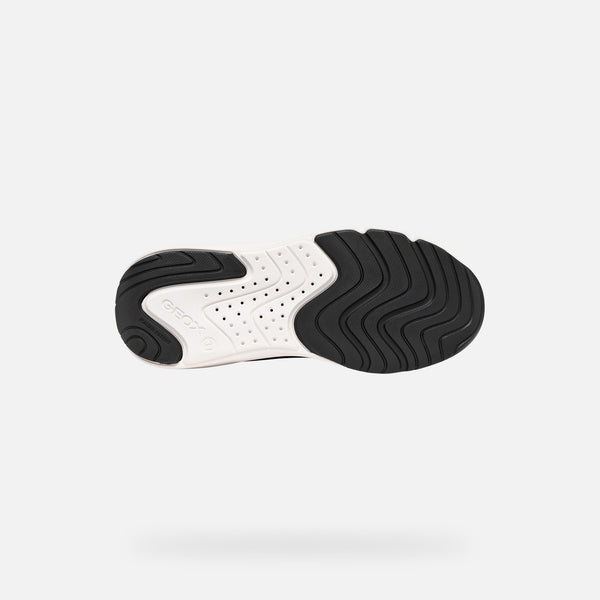 Černé chlapecké tenisky Geox Pro-ran Fast in J667JA-0FUM8-C0039