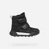 Černá chlapecká zimní obuv Geox Trekkyup J66MBA-0FU54-C9999