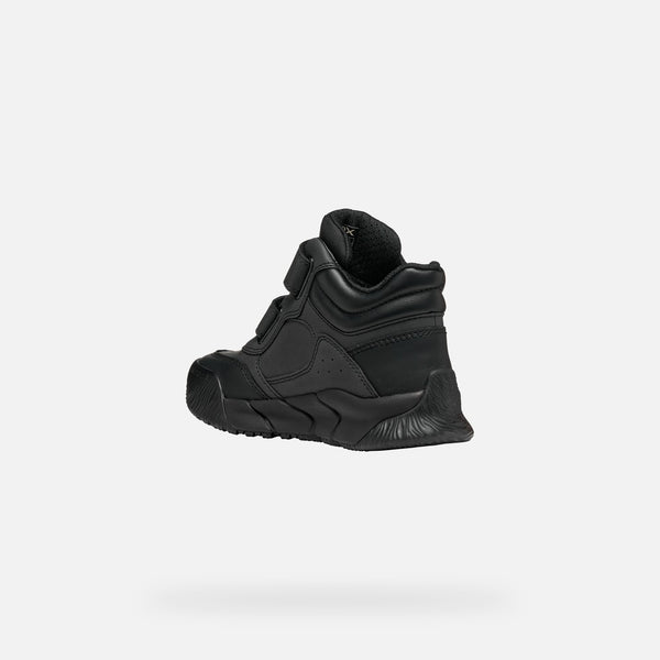 Černá chlapecká kotníková obuv Geox Flexyper Pro B J66NBA-0MEFU-C9999