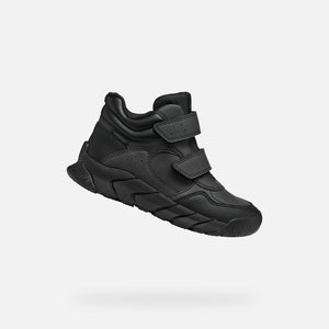 Černá chlapecká kotníková obuv Geox Flexyper Pro B J66NBA-0MEFU-C9999