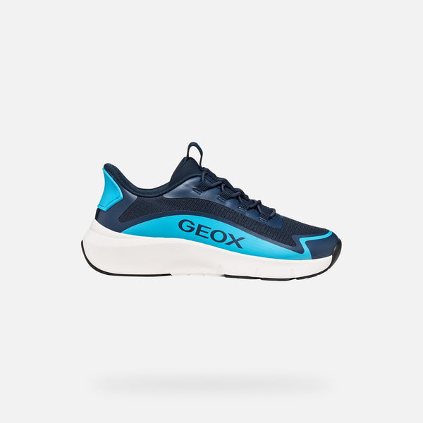 Tmavě modré chlapecké tenisky Geox Pro-ran Fast in J667JA-0FUM8-CF44D