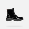 Černá dívčí kotníková obuv Geox Casey J6620F-000HH-C9999