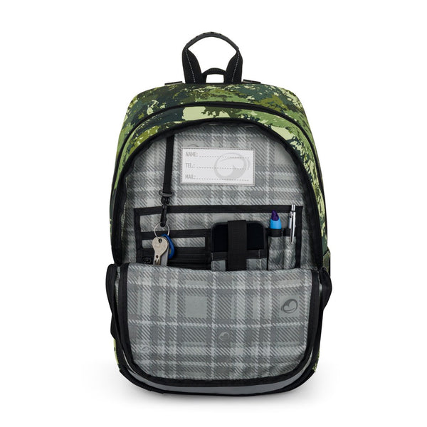 Bagmaster ALFA 25 B školní tříkomorový batoh – stíhačky
