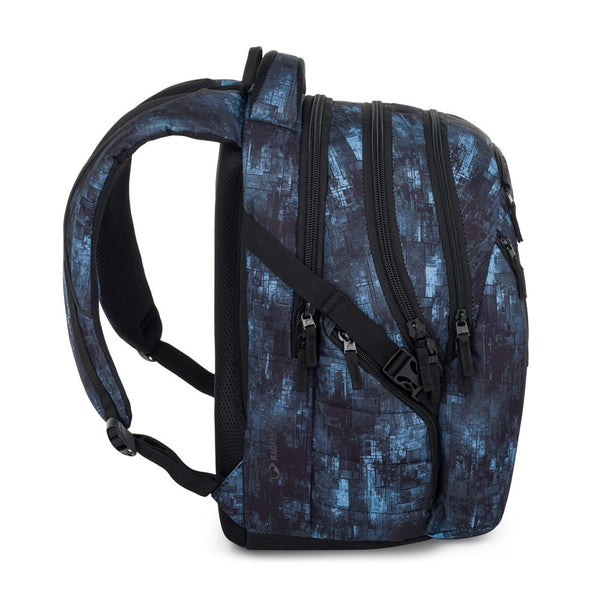 Bagmaster BAG 25 B studentský batoh – černo-modrý