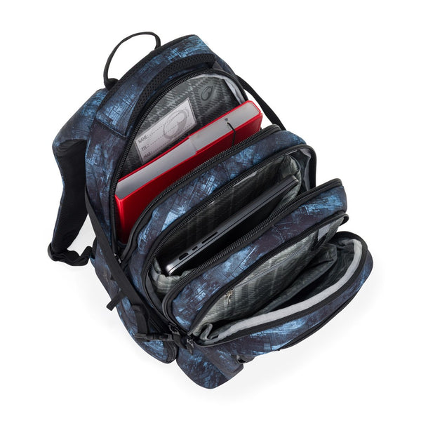 Bagmaster BAG 25 B studentský batoh – černo-modrý