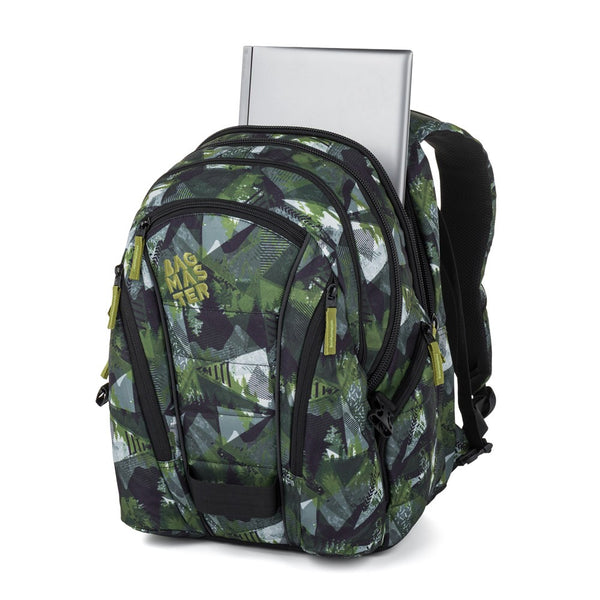 Bagmaster BAG 26 A studentský set – zeleno-šedý