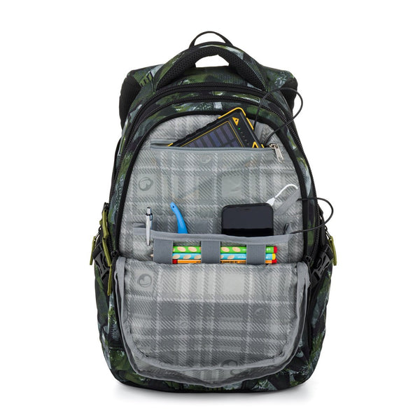 Bagmaster BAG 26 A studentský set – zeleno-šedý