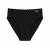 Kalhotky dámské BAMBOO SEAMLESS 007 bambusové BLACK (černé)
