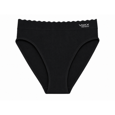 Kalhotky dámské BAMBOO SEAMLESS 007 bambusové BLACK (černé)
