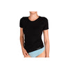 Tričko spodní dámské bambusové BAMBOO SEAMLESS 014 bezešvé BLACK (černé)