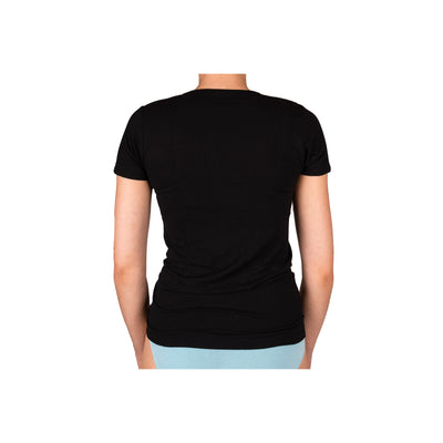 Tričko spodní dámské bambusové BAMBOO SEAMLESS 014 bezešvé BLACK (černé)