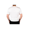 Tričko spodní pánské bambusové BAMBOO SEAMLESS 021 bezešvé WHITE (bílá)