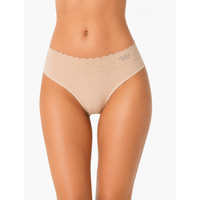 Kalhotky dámské BAMBOO SEAMLESS 007 bambusové BEIGE (béžové)