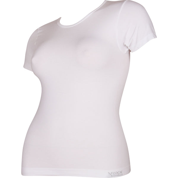 Tričko spodní dámské bambusové BAMBOO SEAMLESS 014 bezešvé WHITE (bílé)