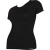Tričko spodní dámské bambusové BAMBOO SEAMLESS 014 bezešvé BLACK (černé)
