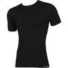 Tričko spodní pánské bambusové BAMBOO SEAMLESS 021 bezešvé BLACK (černé)