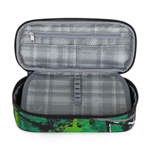 Bagmaster LINCOLN 25 A studentský penál – zeleno-černý