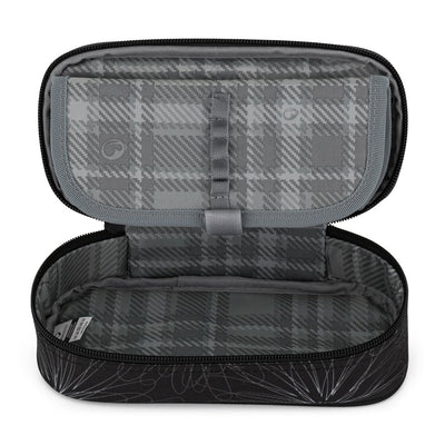 Bagmaster ZIPSTER 25 A studentský set – černý s bílými květy