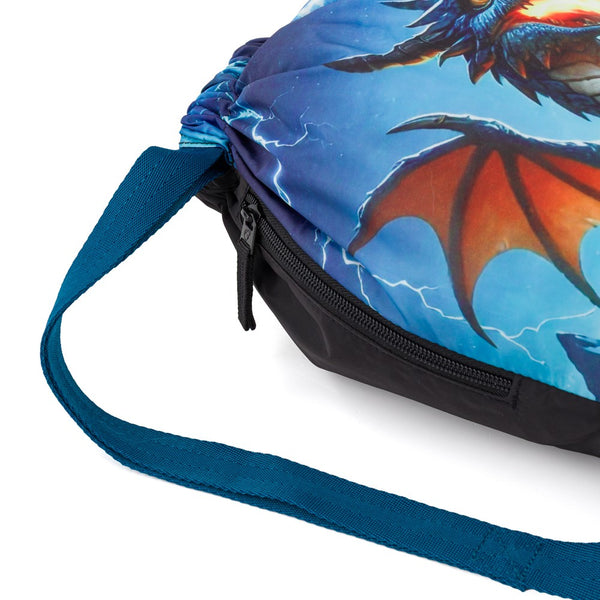 Bagmaster SÁČEK LUMI 26 D školní na přezůvky / tělocvik – drak