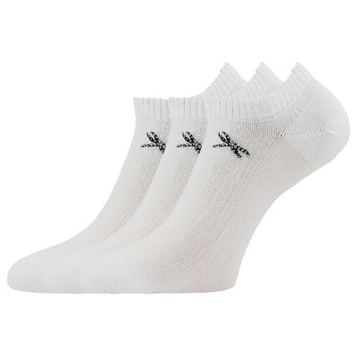 Ponožky dámské elegantní FLITANA 01 s kamínky BÍLÉ (3 páry)
