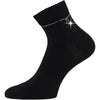 Ponožky dámské elegantní FLITANA 05 s kamínky ČERNÉ (3 páry)