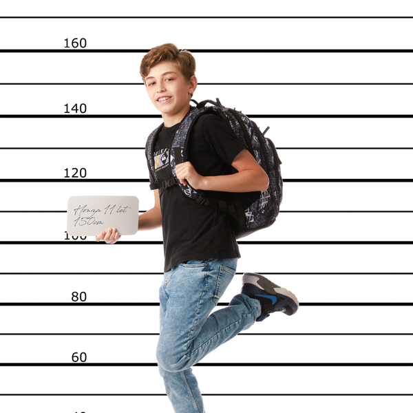 Bagmaster LINCOLN 25 A studentský batoh – zeleno-černý