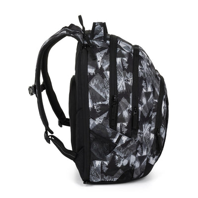 Bagmaster LINCOLN 26 A studentský batoh – černo-bílý