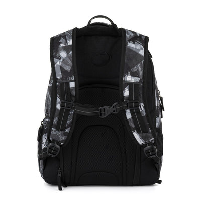 Bagmaster LINCOLN 26 A studentský batoh – černo-bílý