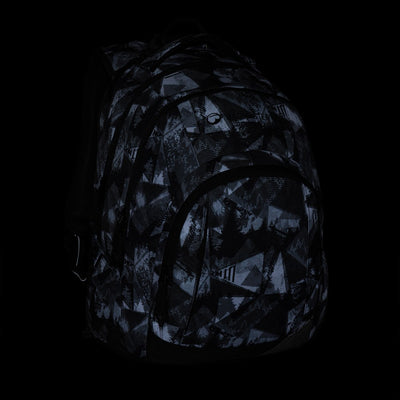 Bagmaster LINCOLN 26 A studentský batoh – černo-bílý