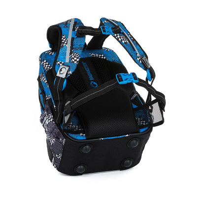 Bagmaster LUMI 23 D školní batoh - modré auto