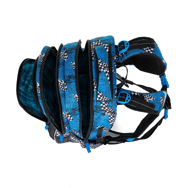 Bagmaster LUMI 23 D školní batoh - modré auto