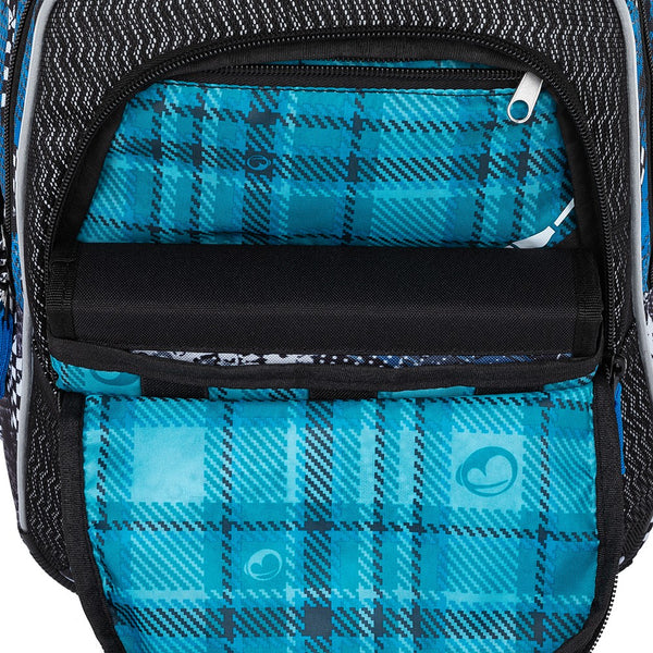 Bagmaster LUMI 23 D školní batoh - modré auto