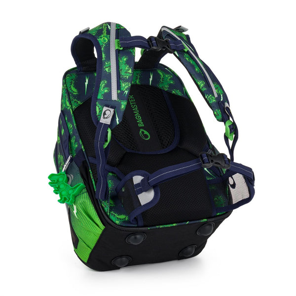 Bagmaster LUMI 25 C školní batoh – dinosaurus