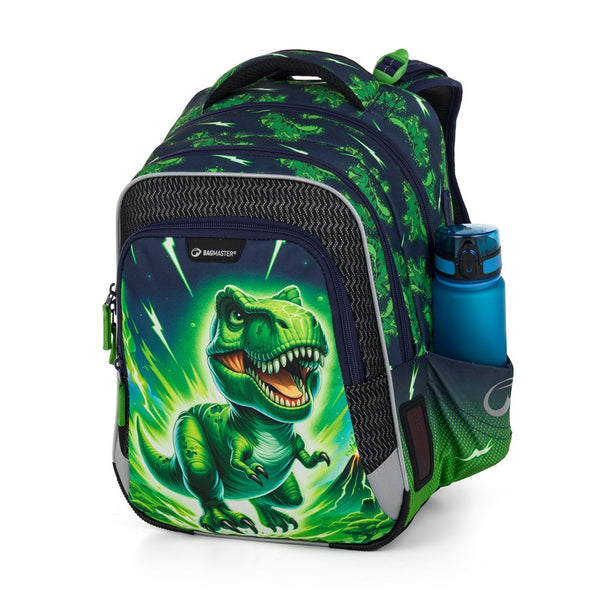 Bagmaster LUMI 25 C školní batoh – dinosaurus