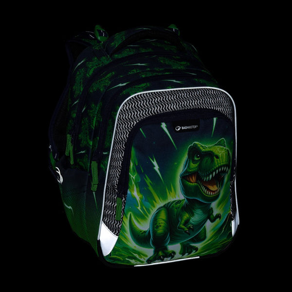 Bagmaster LUMI 25 C školní batoh – dinosaurus
