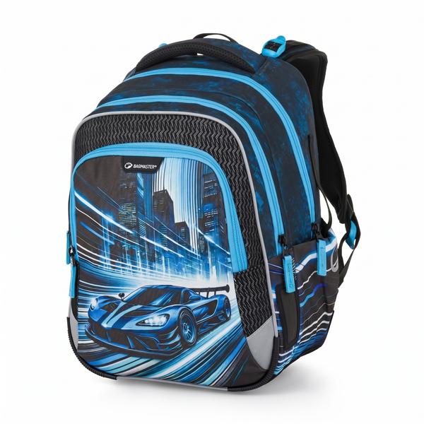 Bagmaster LUMI 26 C malý školní set pro prvňáčky – auto