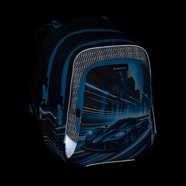 Bagmaster LUMI 26 C školní batoh – auto