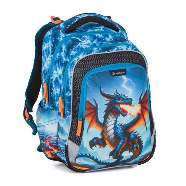 Bagmaster LUMI 26 D velký školní set pro prvňáčky – drak