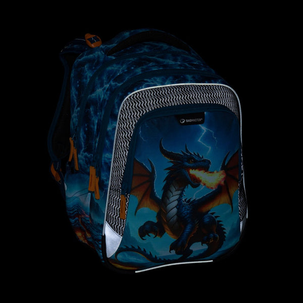 Bagmaster LUMI 26 D školní batoh – drak